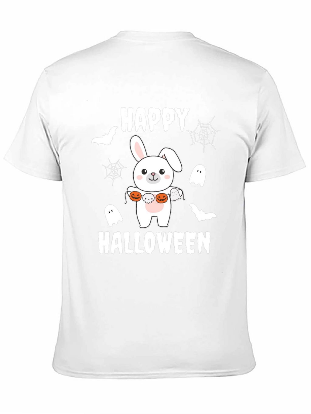 Happy Halloween Bunny T-Shirt - Spooky Cute Tee