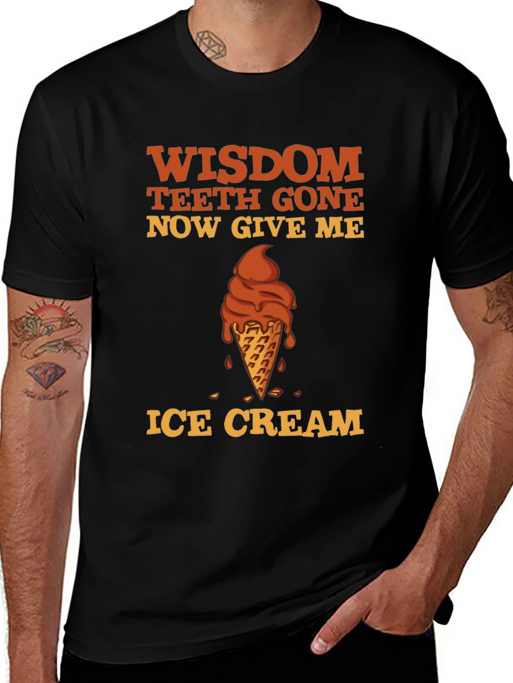 Wisdom Teeth Gone Ice Cream T-Shirt
