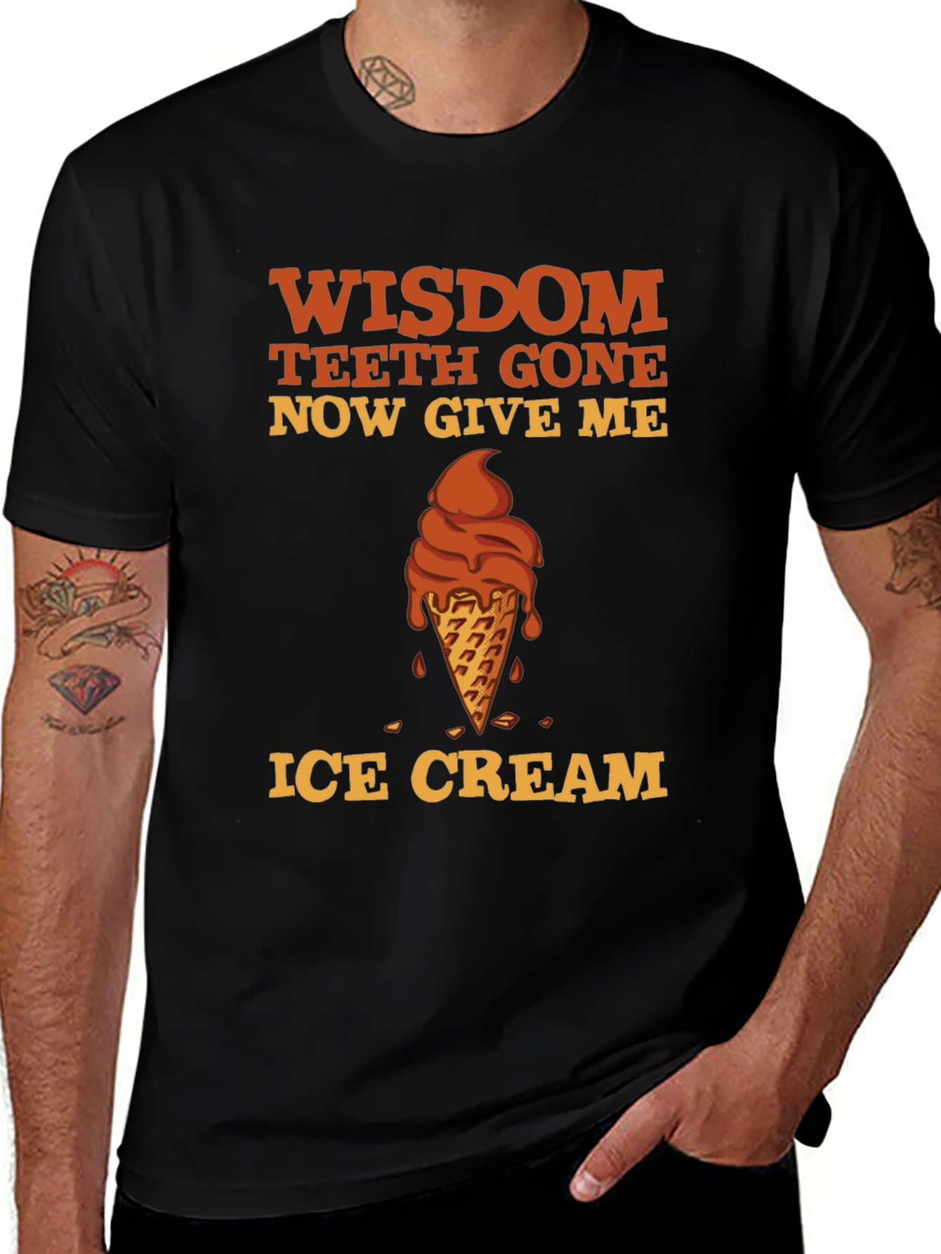 Wisdom Teeth Gone Ice Cream T-Shirt