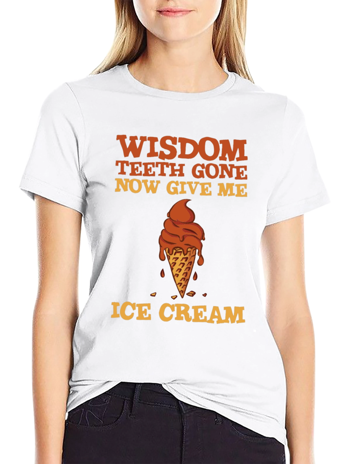 Wisdom Teeth Gone Ice Cream T-Shirt