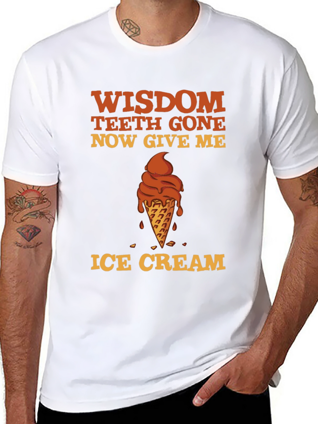 Wisdom Teeth Gone Ice Cream T-Shirt