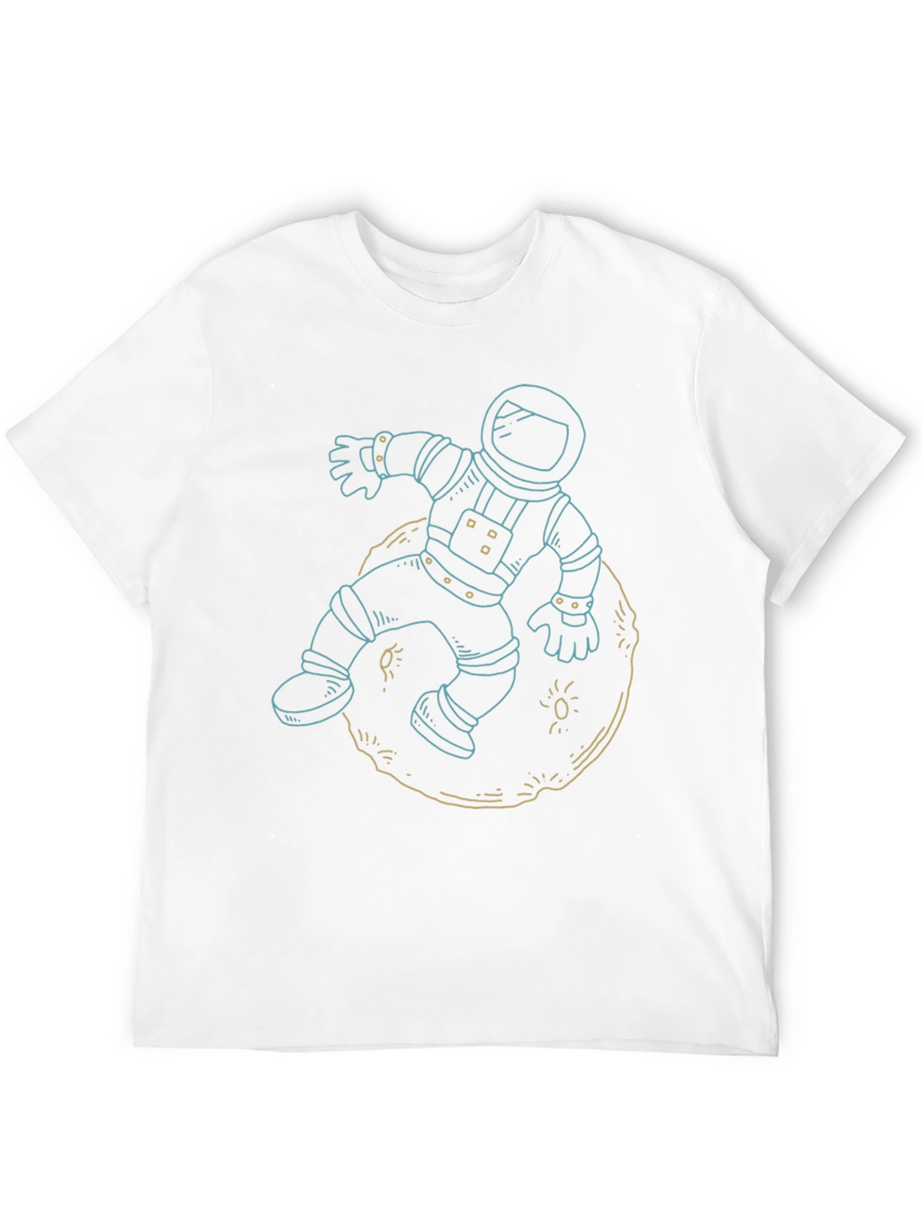 Astronaut Graphic Tee - Space Adventure