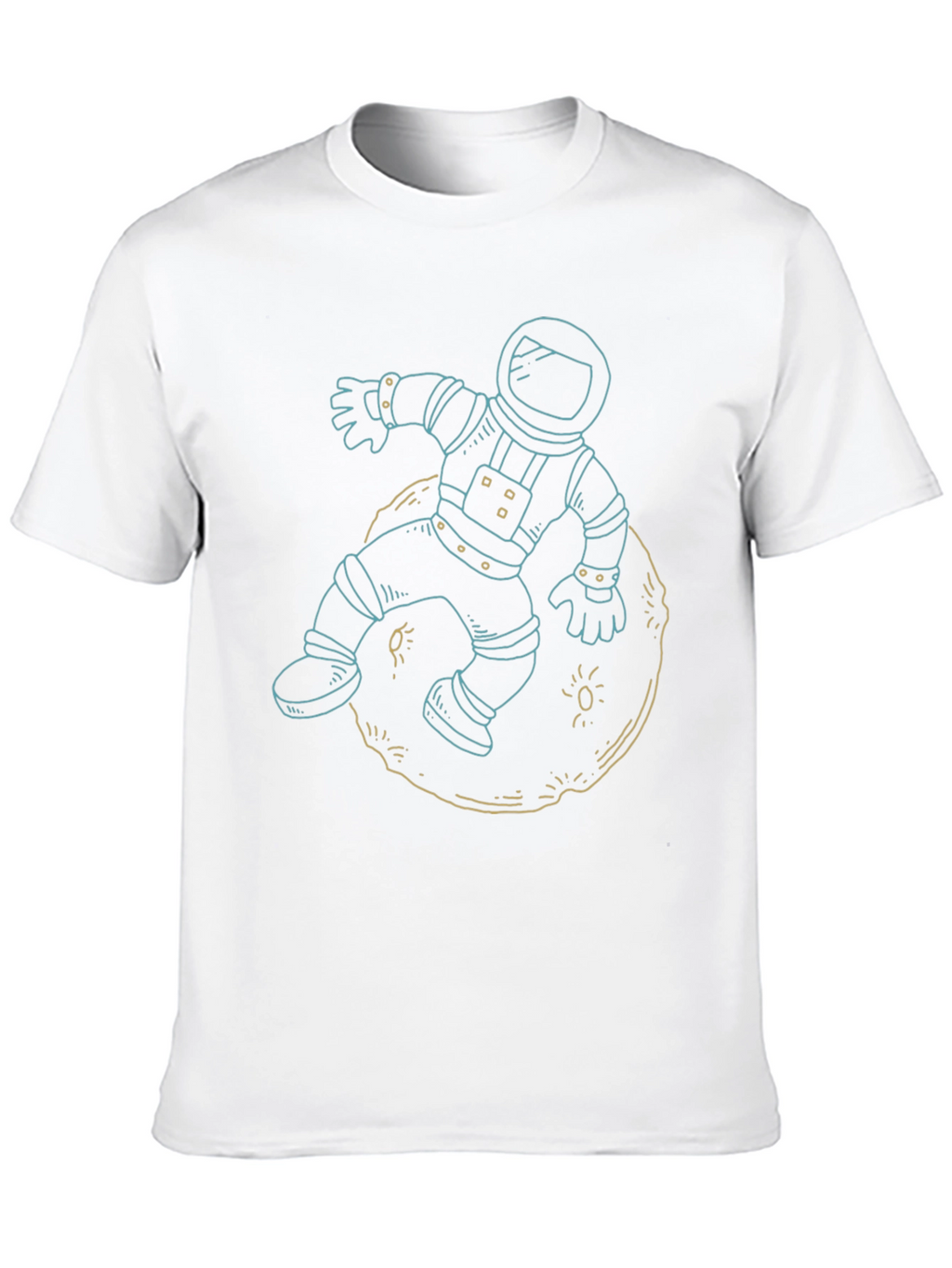Astronaut Graphic Tee - Space Adventure