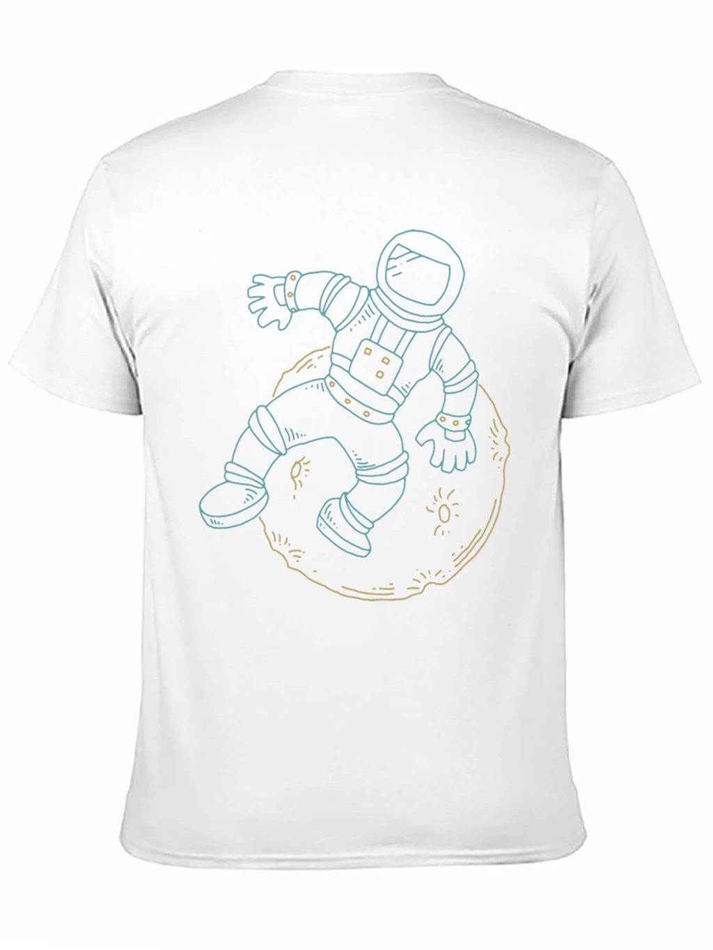 Astronaut Graphic Tee - Space Adventure