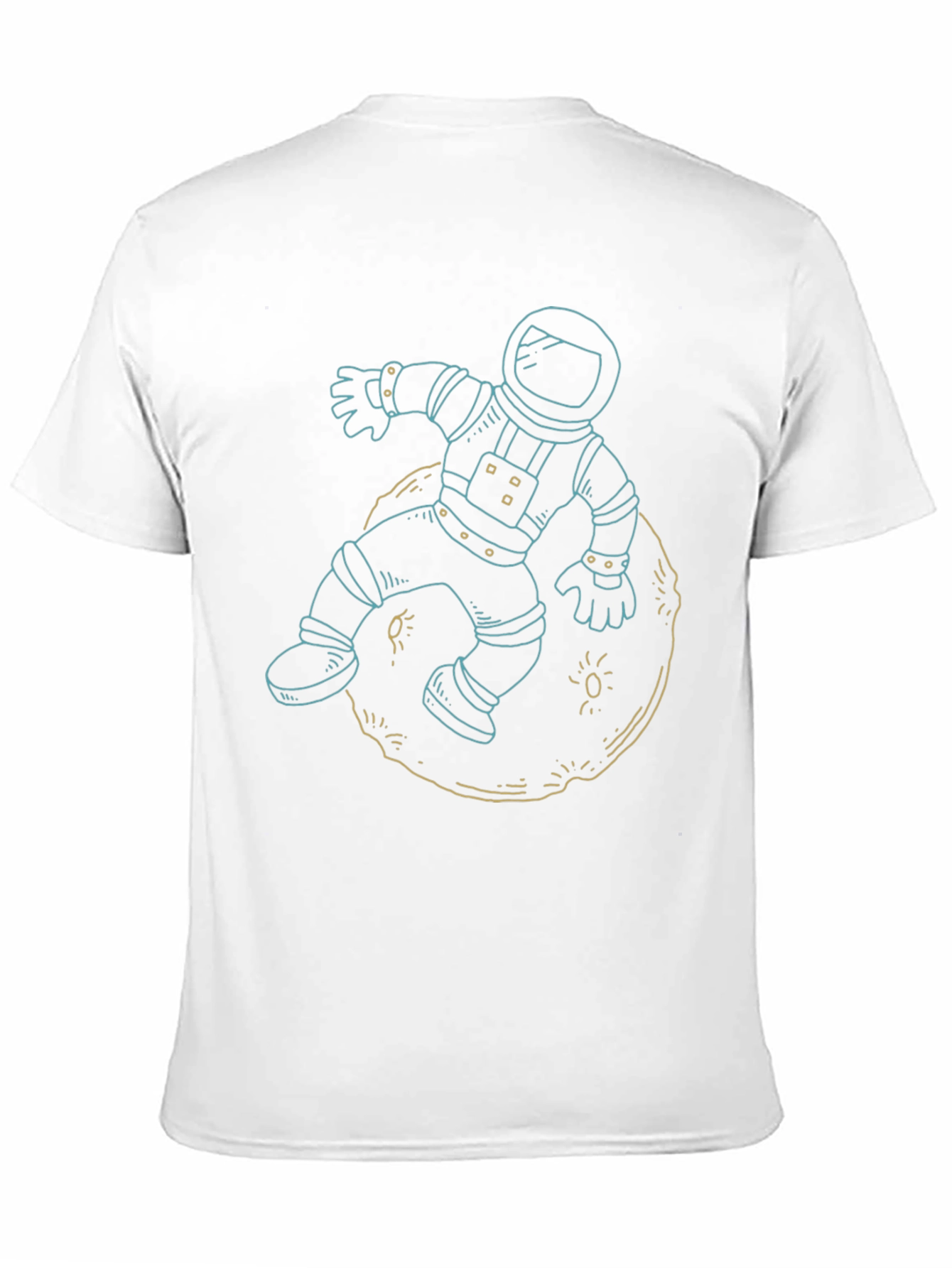Astronaut Graphic Tee - Space Adventure