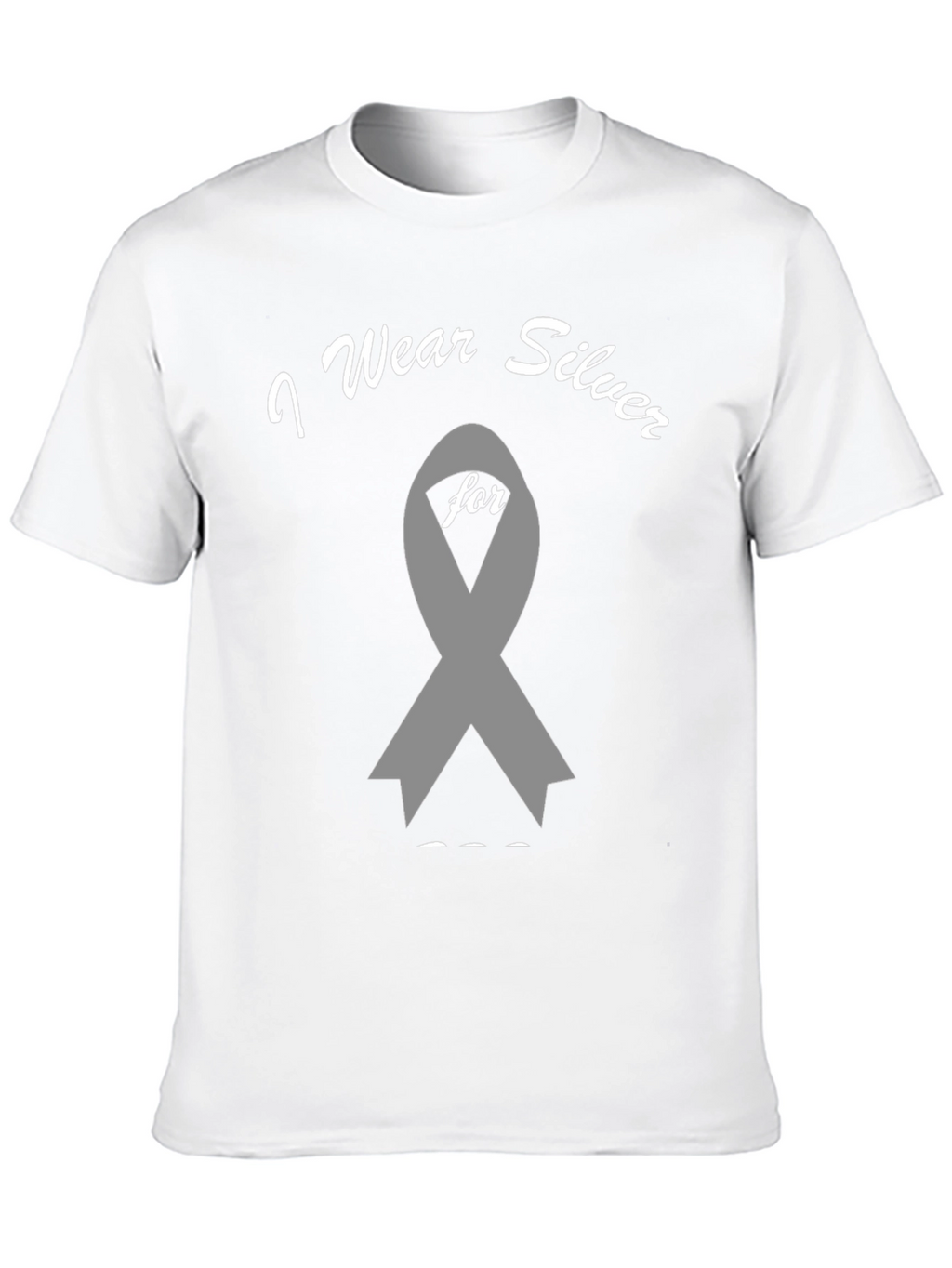 I Wear Silver T-Shirt