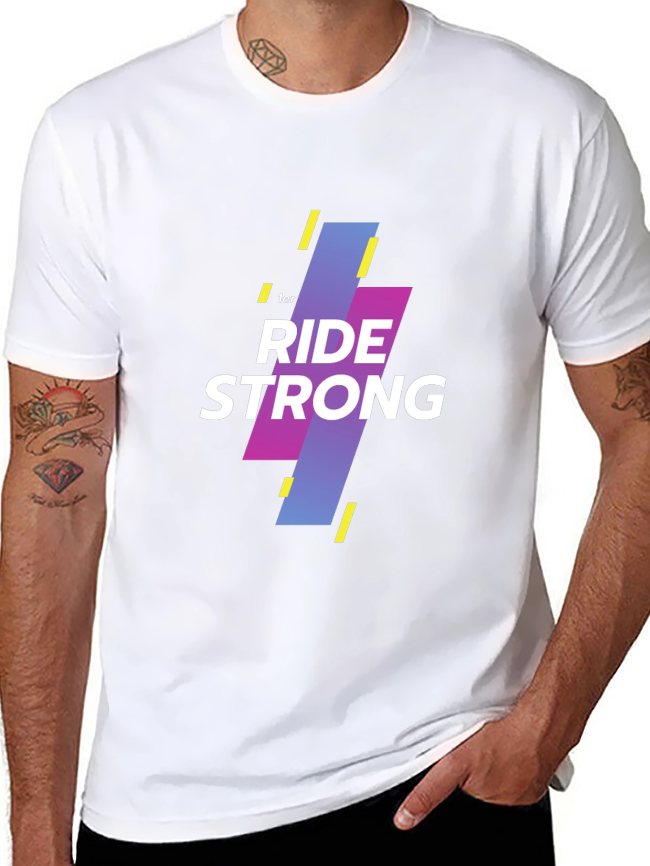 Ride Strong Graphic Tee - Black