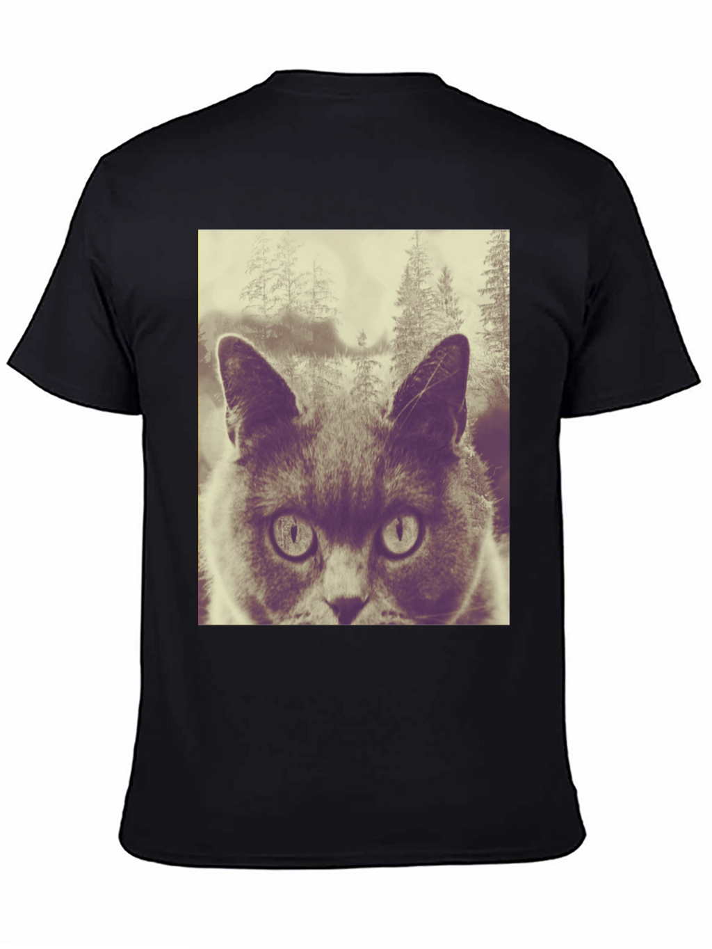 Cat in the Woods Graphic Tee