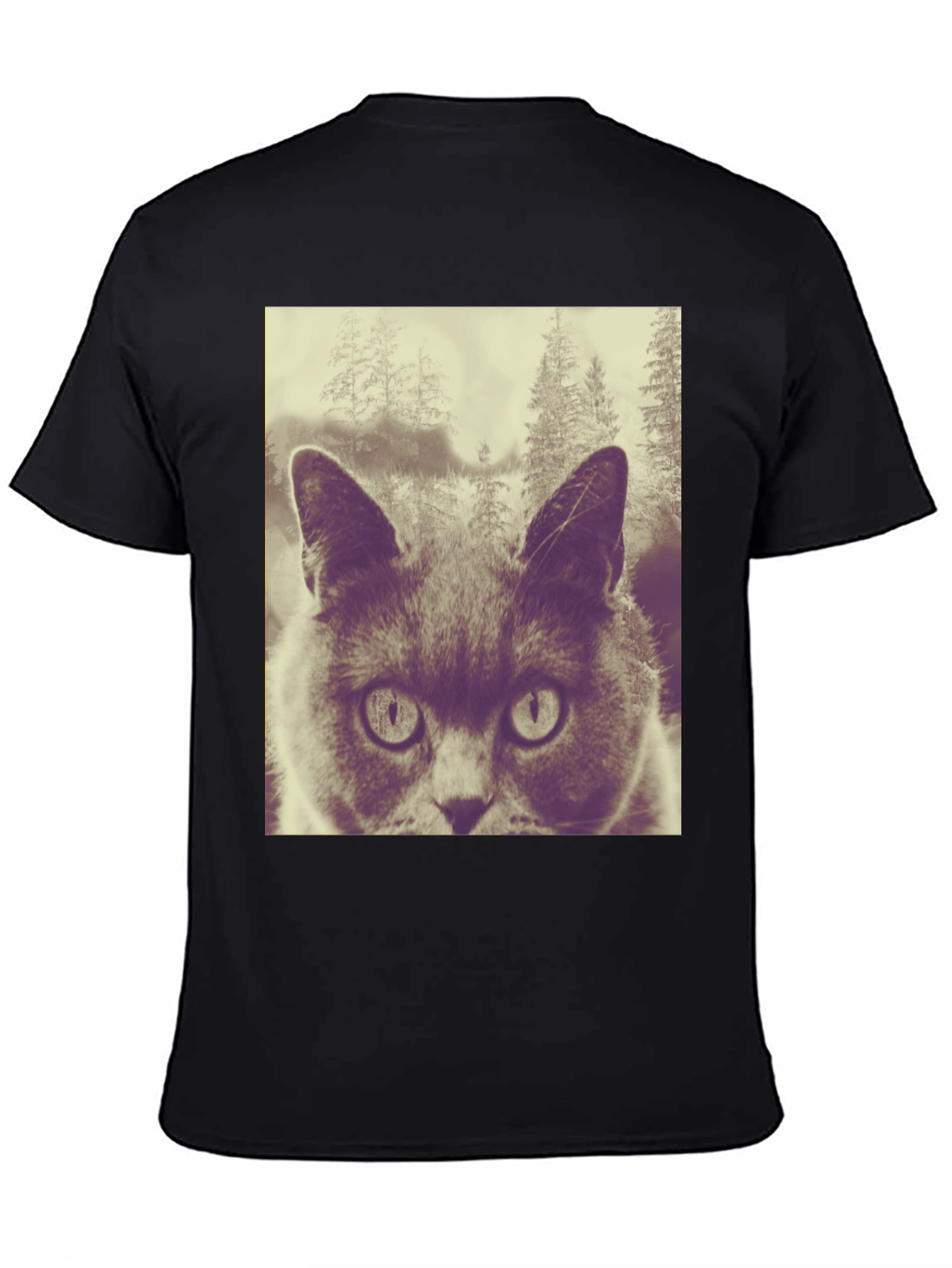 Cat in the Woods Graphic Tee