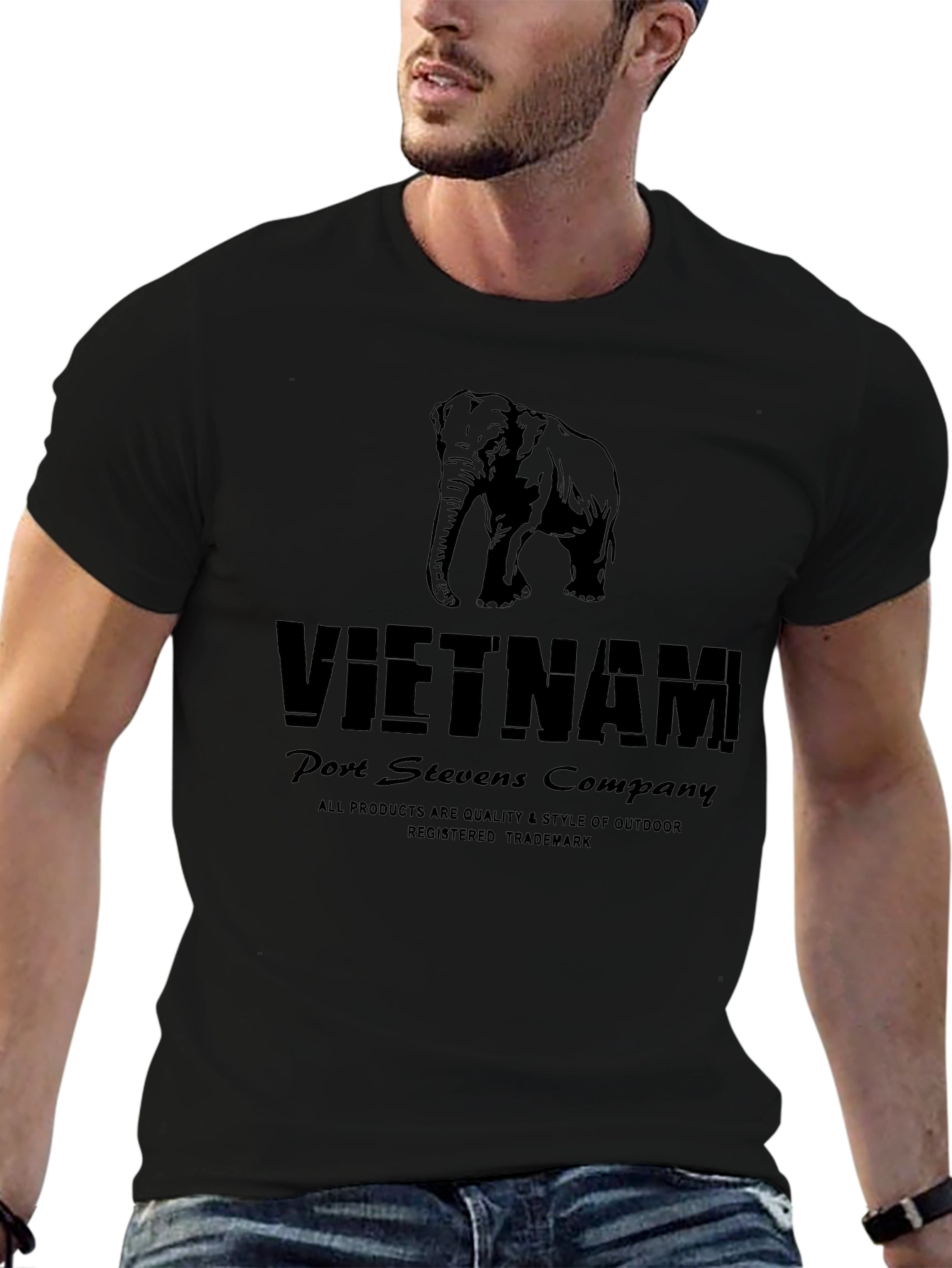 Vietnam Elephant T-Shirt - Port Stevens Company