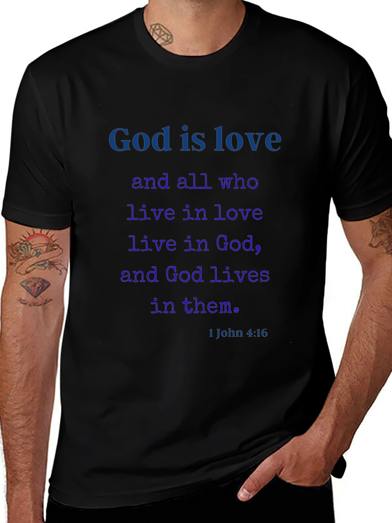 God is Love T-Shirt - Christian Scripture Tee