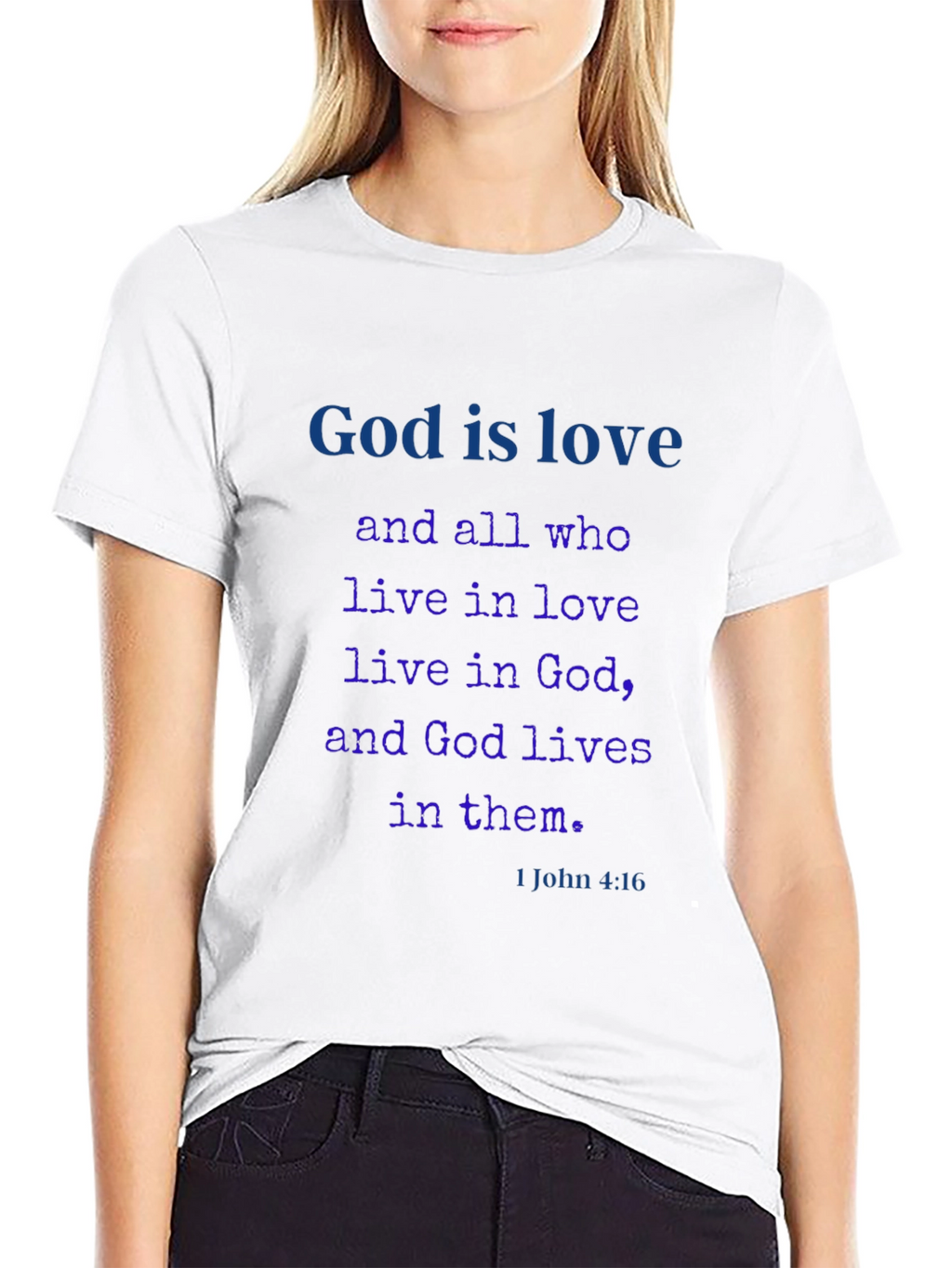 God is Love T-Shirt - Christian Scripture Tee