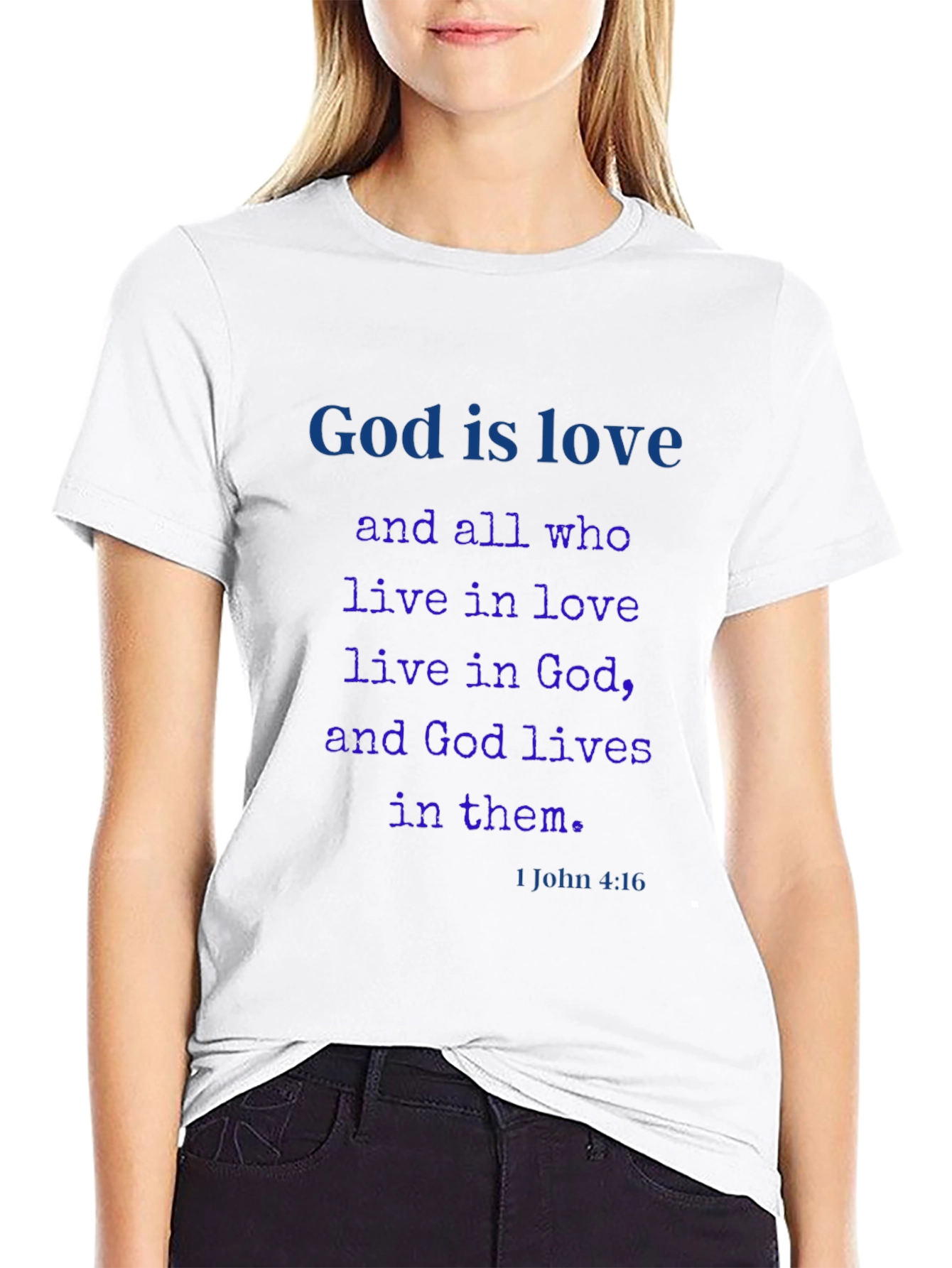 God is Love T-Shirt - Christian Scripture Tee