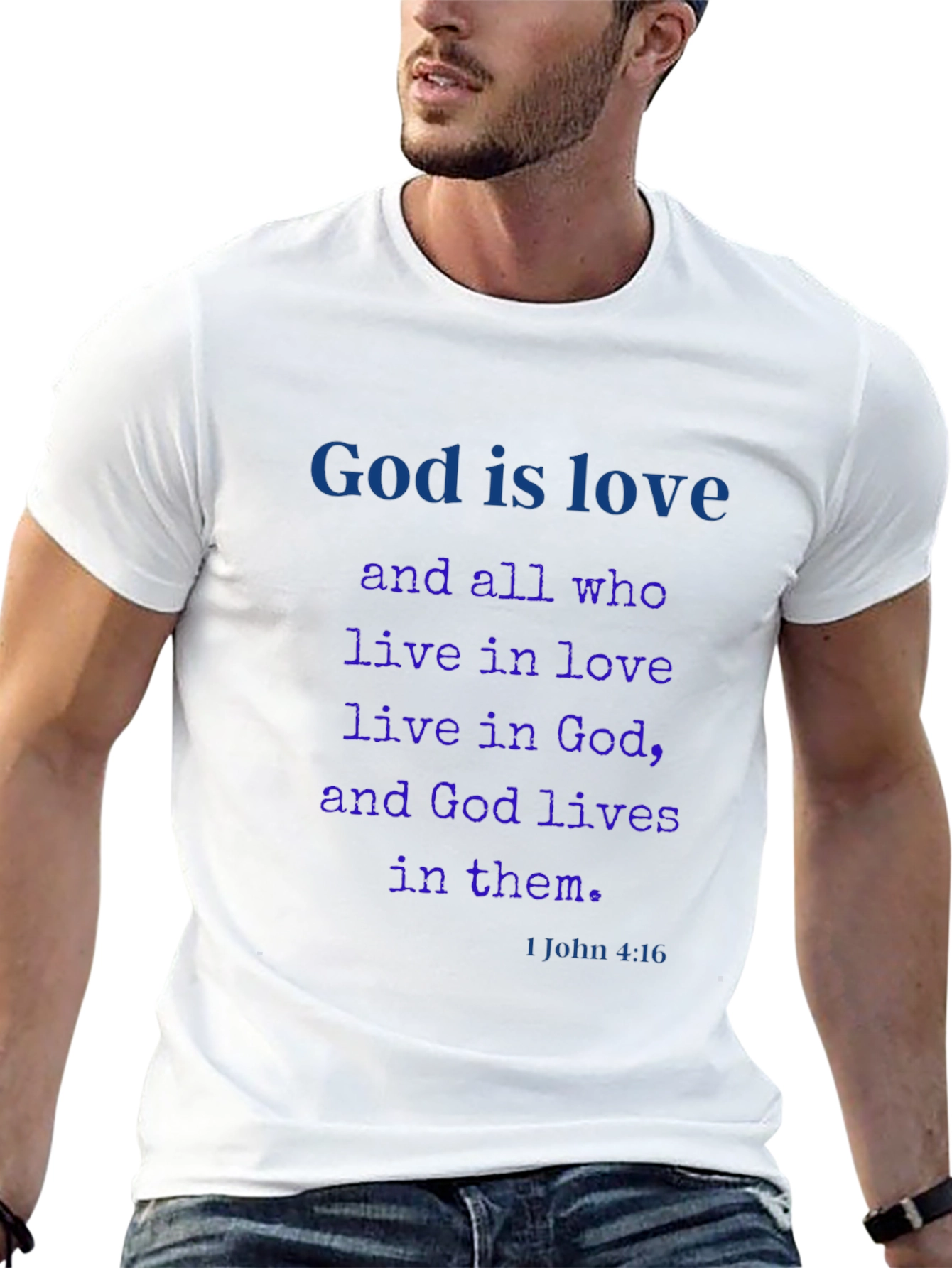 God is Love T-Shirt - Christian Scripture Tee