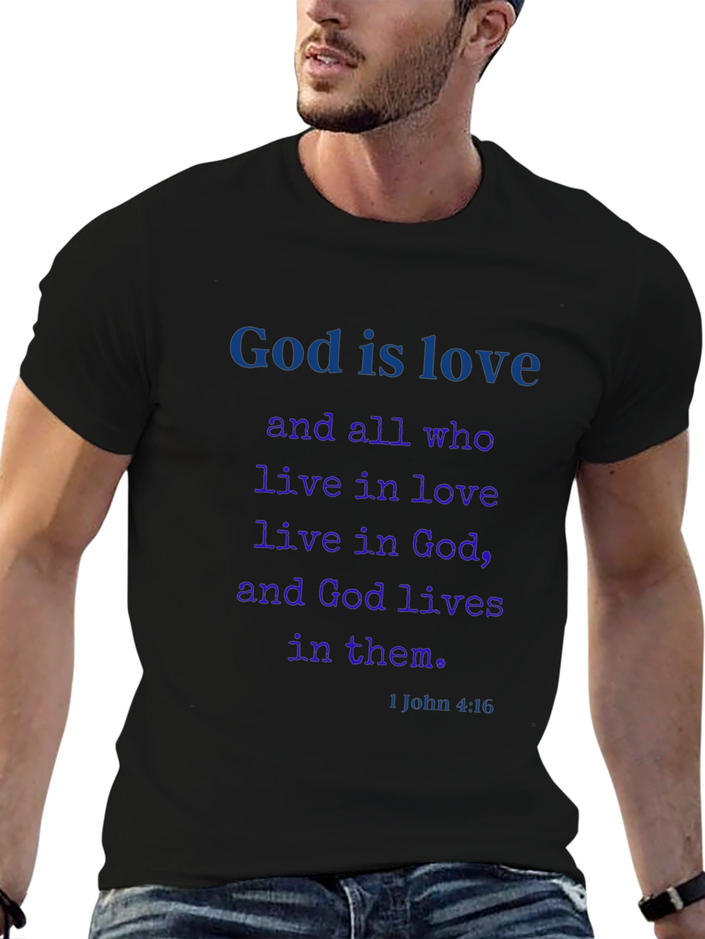 God is Love T-Shirt - Christian Scripture Tee
