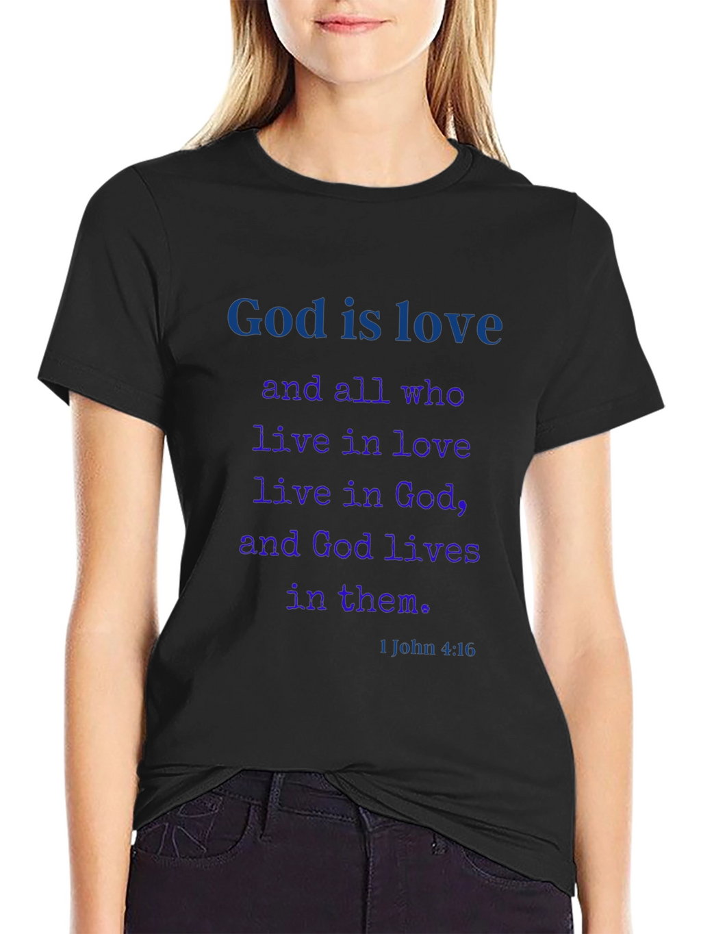 God is Love T-Shirt - Christian Scripture Tee