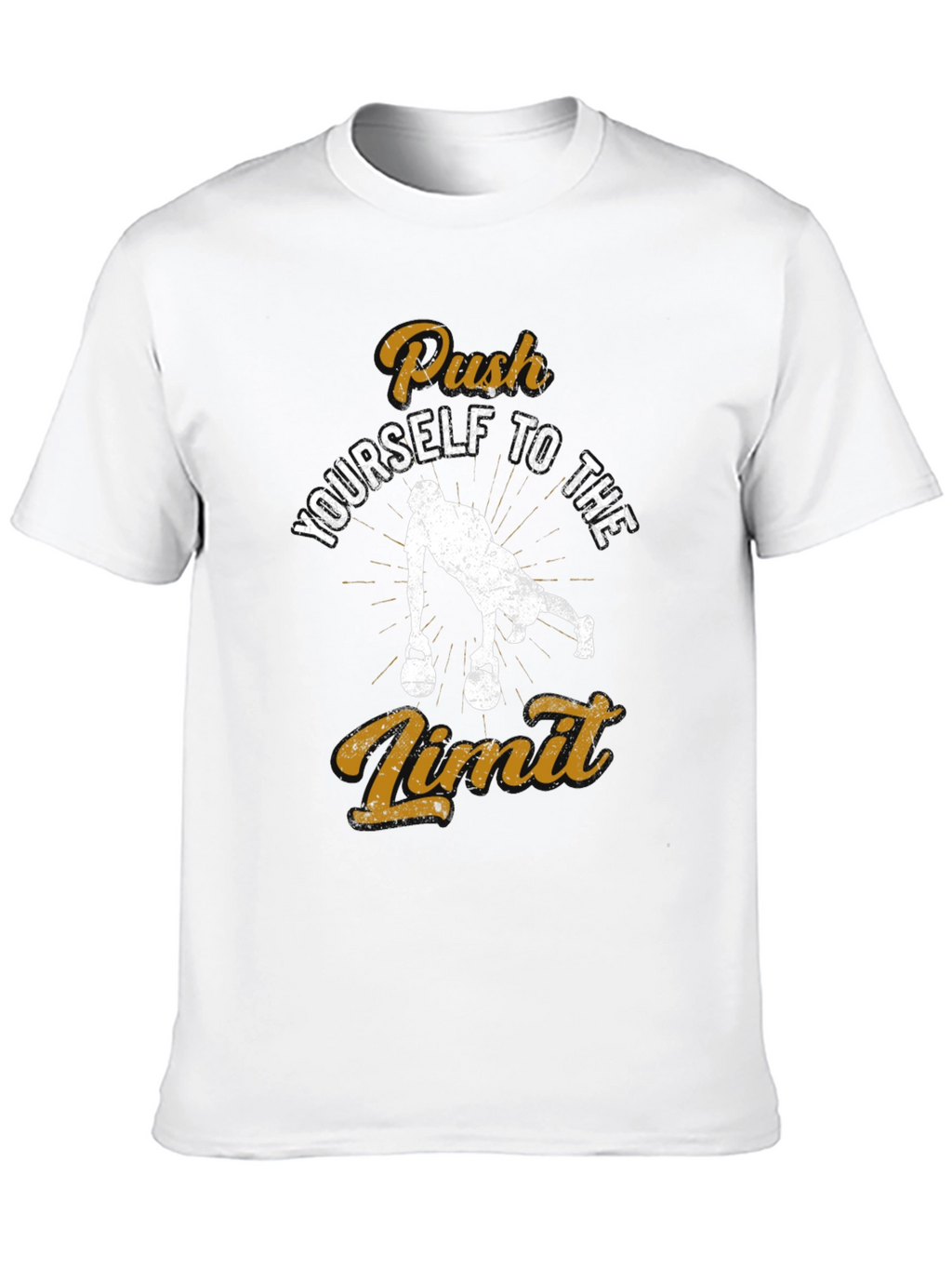 Push Yourself T-Shirt - Workout Motivation