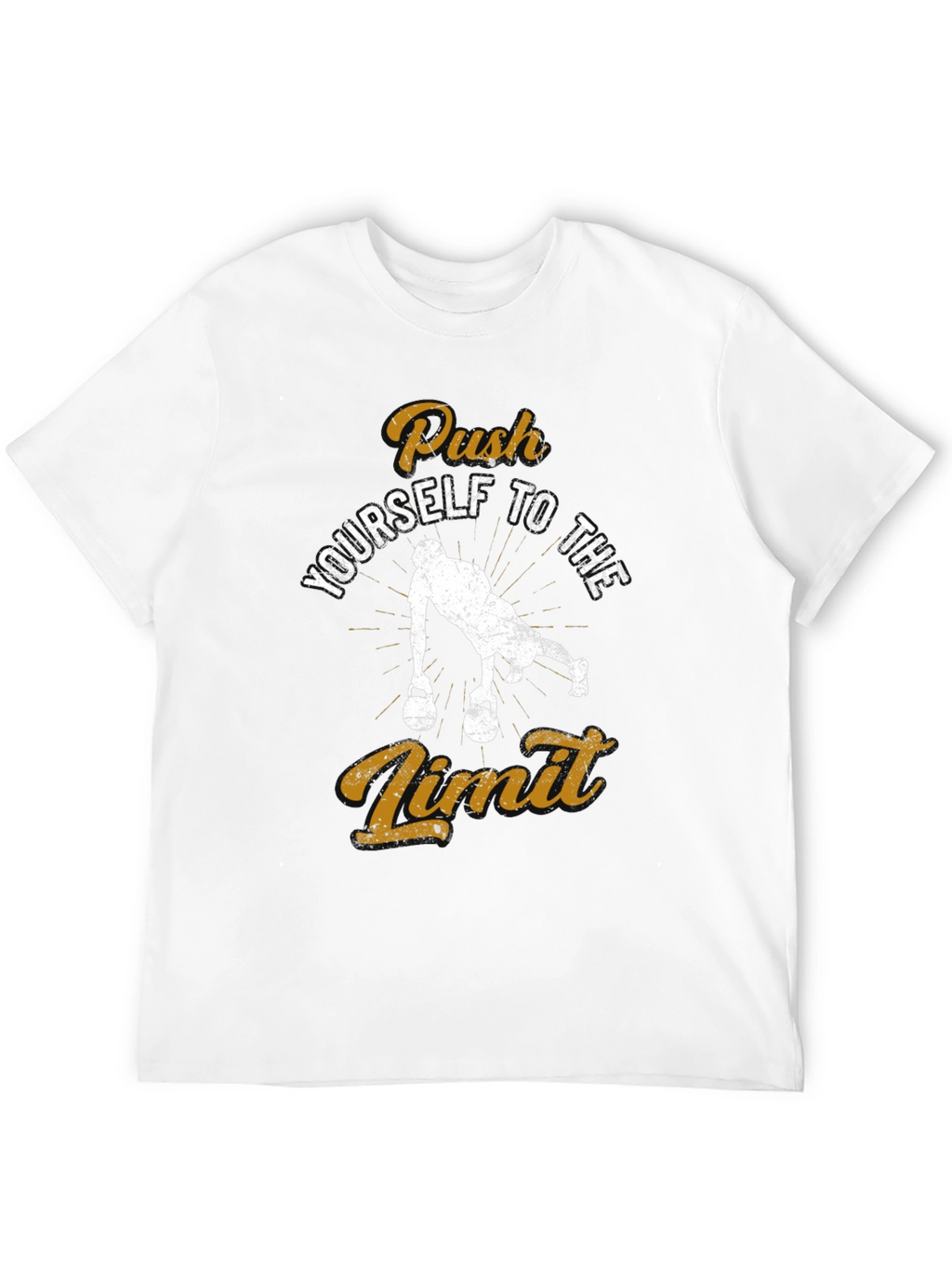 Push Yourself T-Shirt - Workout Motivation