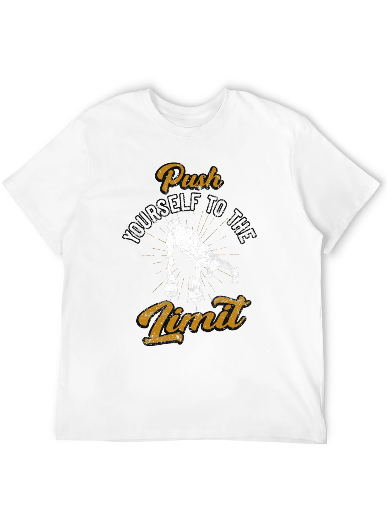 Push Yourself T-Shirt - Workout Motivation