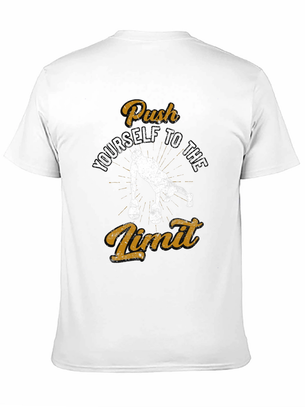 Push Yourself T-Shirt - Workout Motivation