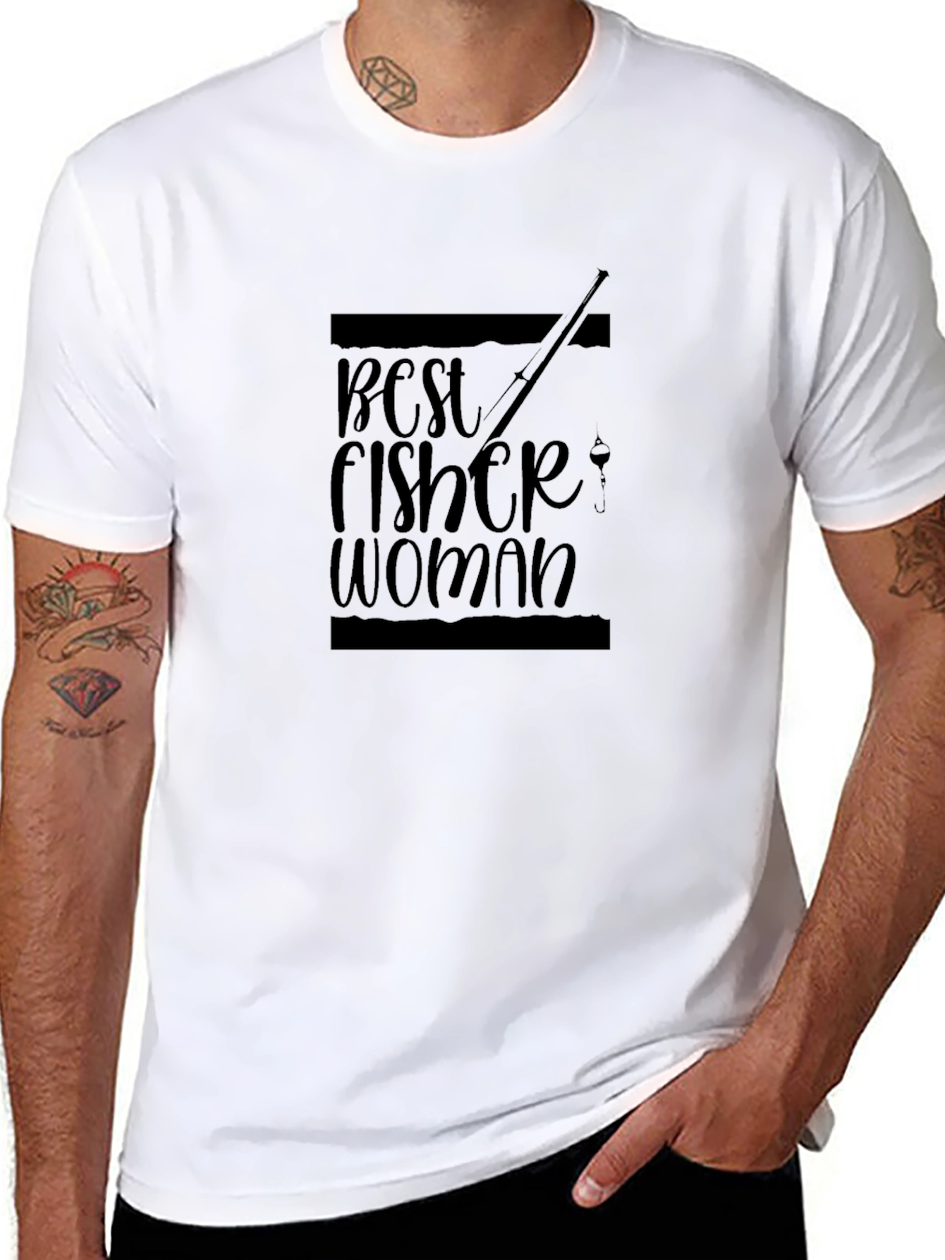Best Fisher Woman T-Shirt